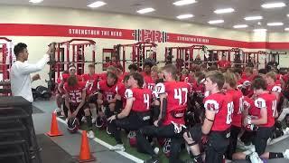 Elk River Football - Pregame Speech vs Chanhassen