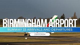 Aero Tv / Live at Birmingham Airport 23Jul24 Part 2 #aviation #livestream #live