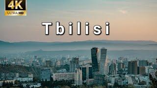 Georgia  - Tbilisi  4k by drone