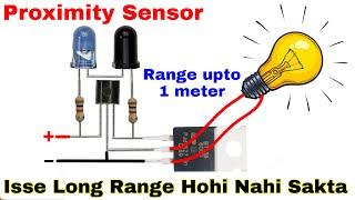 Very Very Long Range IR Proximity Sensor Circuit..Diy Long Range Obstacle Detector Circuit..