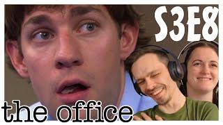 The Office REACTION // Season 3 Episode 8 // The Merger