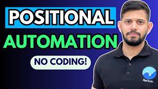 Positional Algo Trading on AlgoTest | Automate Positional Strategies | NO CODING!