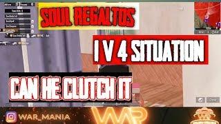 Soul Regaltos 1v4 Situation|Soul Vs Fnatic|War Mania Tournament 2020