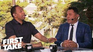 Oscar De La Hoya gives GGG-Canelo prediction, talks presidential run | First Take | ESPN