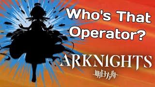 Who Uses Voice-Based Arts? | Arknights Who's That Operator