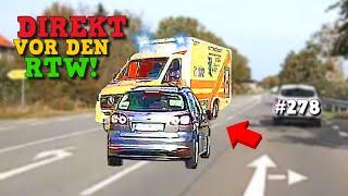 VOR den RTW fahren & hinter POLIZEI über ROT! | Community Cam Folge 278