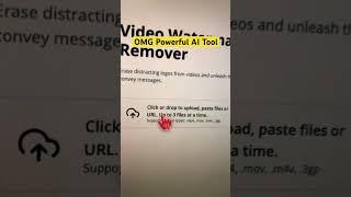 Remove video watermarks in seconds 