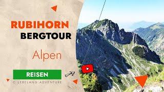 Bergtour im Allgäu bei Oberstdorf - Gaisalpsee, Rubihorn, Gaisalphorn, Geißfuß und oberer Gaisalpsee