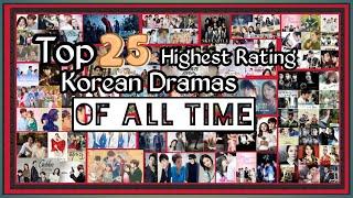 TOP 25 Highest Rating Korean Dramas of All Time