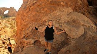 RV living Join us while we hike the Arches 4X4 offroad conquer Schafers Trail & so much more #rv