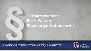 Basis-Wissen Staatsorganisationsrecht