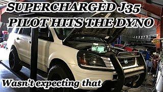 Supercharged J35 Honda Pilot Dyno Runs (AGN tuning Killeen Texas)