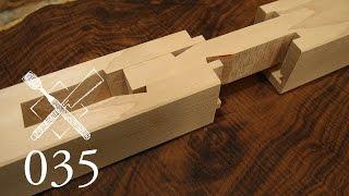 Joint Venture Ep. 35: Pole tenon splice "Saotsugi" (Japanese Joinery)