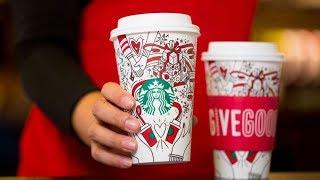 Starbucks holiday cup causes social media buzz over hand holding