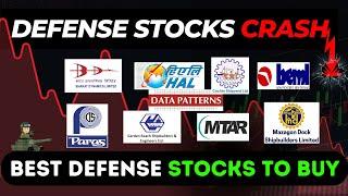 DEFENSE STOCKS CRASH | BEST DEFENSE STOCKS TO BUY | DEFENSE SHARE NEWS