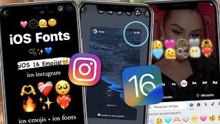  INSTAGRAM estilo IPHONE no ANDROID 2023 com EMOJIS IOS 16 + FONTE IOS e BORDA CURVADA NO REELS