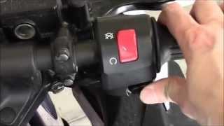 Replacing Motorcycle Kill Switch, Starter Button, and right control group. 2013 Kawasaki Ninja