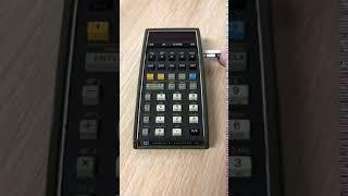 HP-65 calculator card reader demo