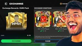 Guaranteed EURO TOTT Exchanges + 96-99 Milestone EURO Packs - FC MOBILE