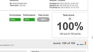 FrogJmp - Codility practice test