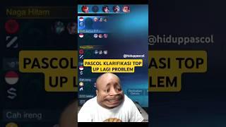 PASCOL KLARIFIKASI TOP UP GANGGUAN  #pascolshort #hiduppascol #pascol