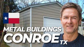 Metal Buildings in Conroe, TX - REALLY Affordable! | Alan's Factory Outlet