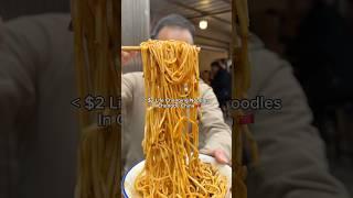 $2 Life Changing Noodles In Chengdu China