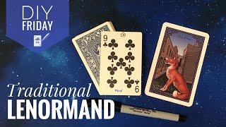 DIY Friday: Traditional Lenormand (playing cards)