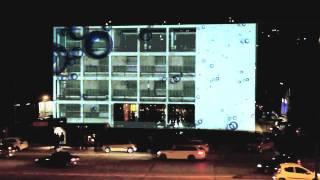 ACQUA - OLO creative farm - Video Projection Mapping - Inaugurazione ComOn 17-10-2010