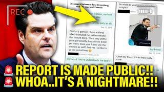 Gaetz Gets INSTANT KARMA as Report IS FINALLY RELEASED