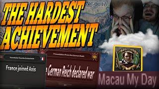 THE HARDEST ACHIEVEMENT! PORTUGAL VS THE WORLD HOI4! GO AHEAD MACAU MY DAY IS OP! - Hearts of Iron 4