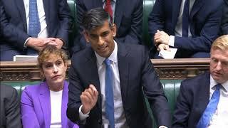 Rishi Sunak at Prime Minister's Questions (PMQs) - 4 September 2024