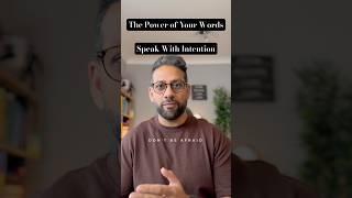 This Is The Power Of Your Words. #lifelessons #positivity #intention