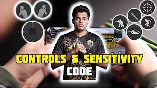 JONATHAN GAMING Controls & Sensitivity Code for All Device  | Gyro & Non Gyro | Zero Recoil