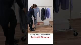 Heavy Duty Clothes Rack, Industrial Clothes Rack, Tatkraft Duncan: Tatkraft Shop #clothesrack