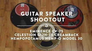 12" Guitar Speaker Shootout | Reverb Demo Video