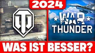 War Thunder oder World of TanksDeutsch Vergleiche2024