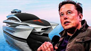 Elon Musk Just Revealed Tesla's Secret Model Y Yacht