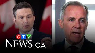 Mark Carney takes aim at Poilievre’s "axe the tax" plan | Canadian politics