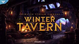 StreamSpell │ Baldur's Gate 3 Theme │ Winter Tavern Stream Package