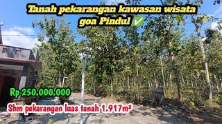 Tanah pekarangan wisata goa pindul  #dijual shm p 1.719m²