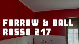 Farrow & Ball, come dipingere una parete di rosso.