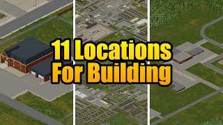 Best Locations for Building a Base!
