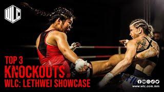 Top 3 Knockouts of WLC: Lethwei Showcase | Lethwei | Bareknuckle Fight