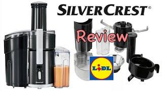 SILVERCREST Juicer SFE 450 C1 Review / How to use SilverCrest Juicer