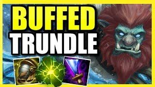 THEY WAY OVERBUFFED TRUNDLE SUPPORT!  ABUSE THIS "TROLL" PICK WHILE YOU CAN! TRUNDLE SUPPORT BUILD