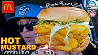 McDonald's® Hot Mustard Double Filet-O-Fish Review!  | Fast Food Mash Up | theendorsement