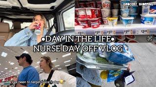 day in the life | nurse day off Vlog | shopping | new house thingz 