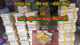 thùng ong nội -  cầu ong nội  và các vật tư nuôi ong giá rẻ nhất