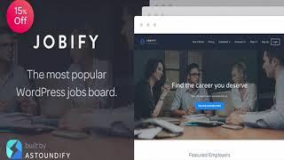 Jobify - The Most Popular WordPress Job Board Theme | Themeforest Website Templates and Themes